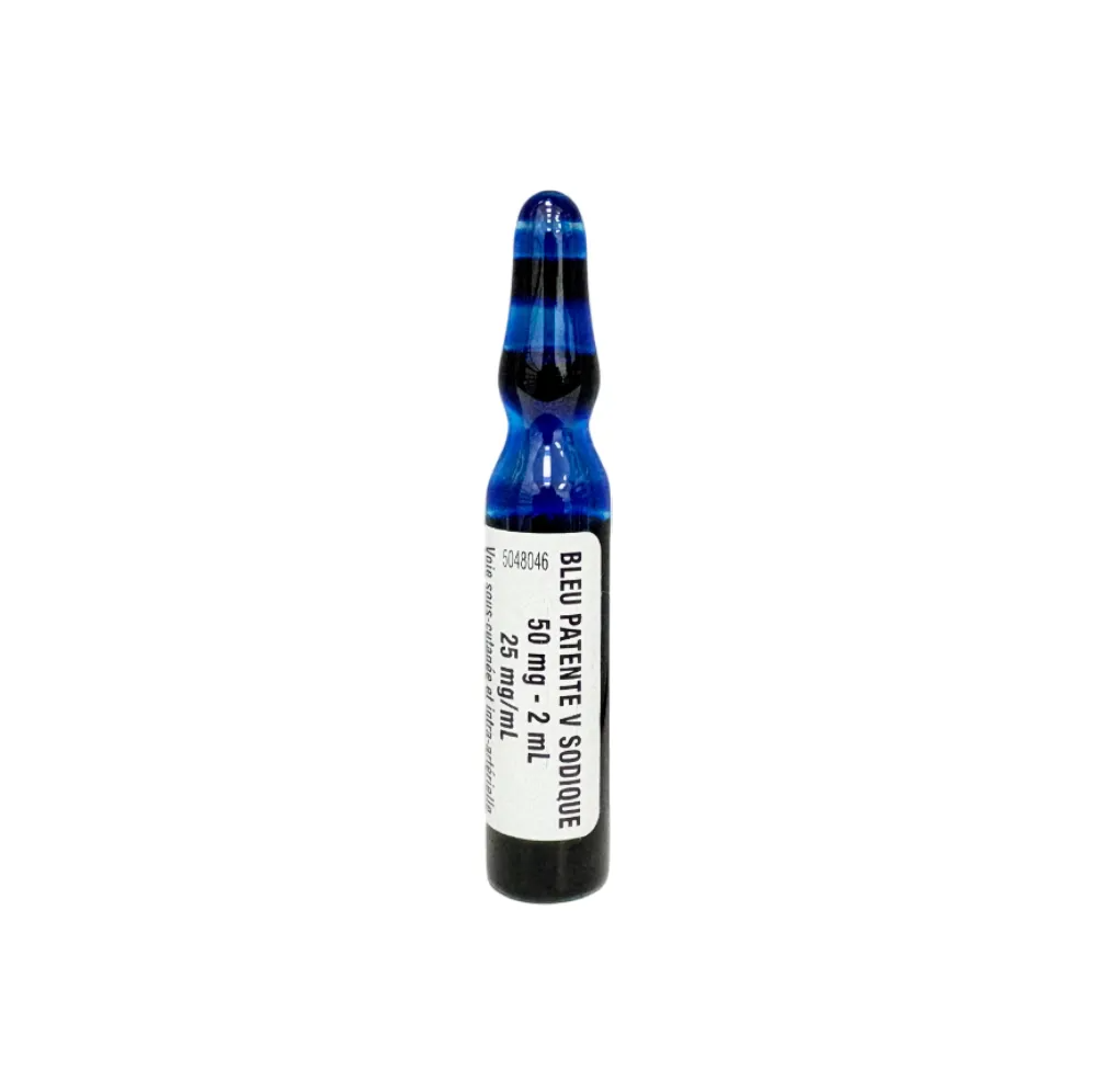 Azul Patente 2ml Ampolleta Individual