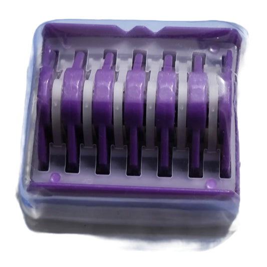 Clip Hemolok Morado Cartucho Con 6 Clips