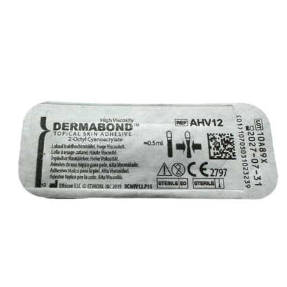 Dermabond Ahv12 Alta Viscosidad 0.5 ML