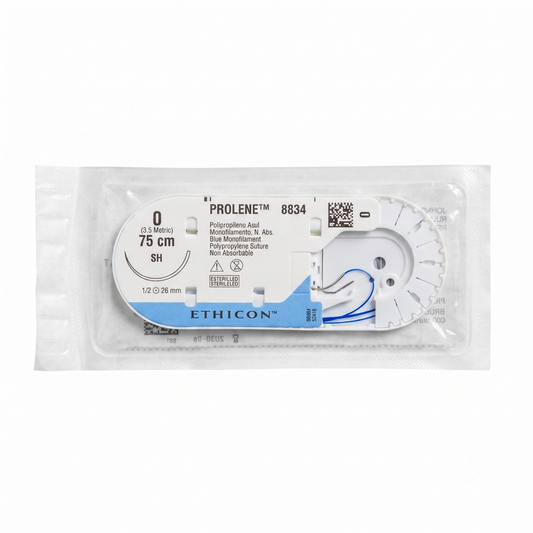Sutura Prolene 0 SH 8834 Propileno (1 pieza)